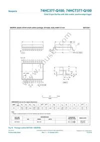 74HCT377PW-Q100J Datasheet Page 13