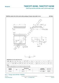 74HCT377PW-Q100J Datasheet Page 14