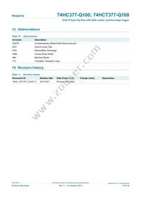 74HCT377PW-Q100J Datasheet Page 15