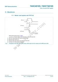 74HCT40105N Datasheet Page 15