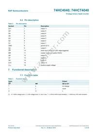 74HCT4040N Datasheet Page 4