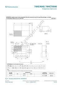 74HCT4040N Datasheet Page 16