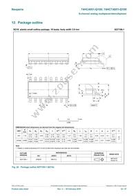 74HCT4051D-Q100 Datasheet Page 22