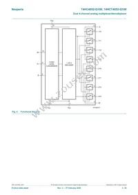 74HCT4052D-Q100 Datasheet Page 3