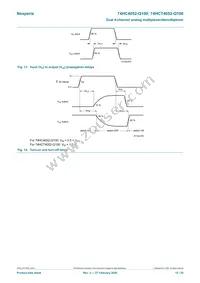 74HCT4052D-Q100 Datasheet Page 15