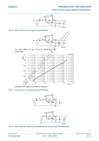 74HCT4053D-Q100 Datasheet Page 18