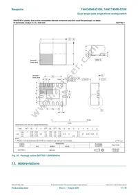 74HCT4066D-Q100 Datasheet Page 17