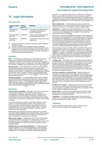 74HCT4066D-Q100 Datasheet Page 19