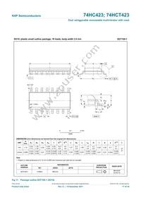 74HCT423BQ Datasheet Page 17