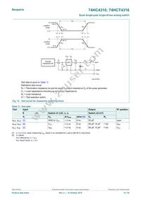 74HCT4316DB Datasheet Page 14