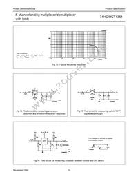 74HCT4351N Datasheet Page 15