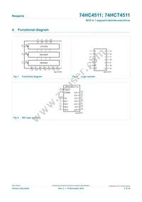 74HCT4511D Datasheet Page 2