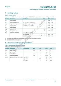 74HCT4538D-Q100 Datasheet Page 6
