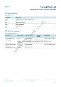 74HCT4538D-Q100 Datasheet Page 17