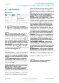 74HCT4851D-Q100 Datasheet Page 18