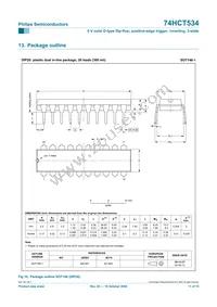 74HCT534N Datasheet Page 11