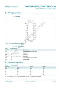 74HCT540N-Q100U Datasheet Page 5