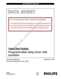 74HCT5555D Datasheet Page 2
