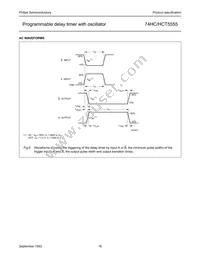 74HCT5555D Datasheet Page 17