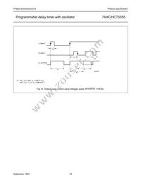 74HCT5555D Datasheet Page 20