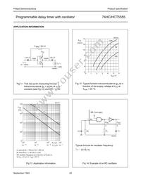 74HCT5555D Datasheet Page 21