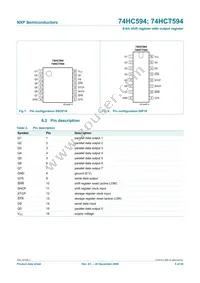 74HCT594N Datasheet Page 5