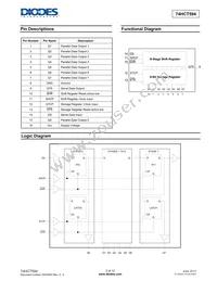 74HCT594S16-13 Datasheet Page 2