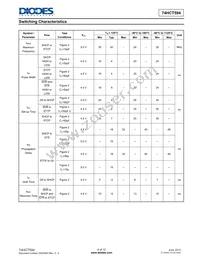 74HCT594S16-13 Datasheet Page 6