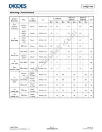 74HCT595T16-13 Datasheet Page 6