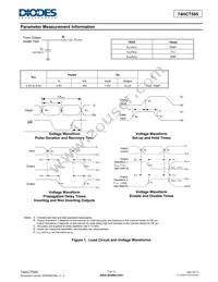 74HCT595T16-13 Datasheet Page 7