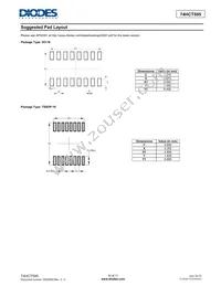 74HCT595T16-13 Datasheet Page 10