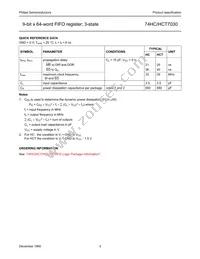 74HCT7030D Datasheet Page 3