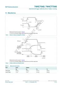 74HCT7540N Datasheet Page 7