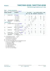 74HCT7541D-Q100J Datasheet Page 6
