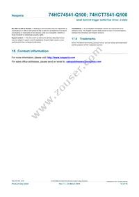 74HCT7541D-Q100J Datasheet Page 14