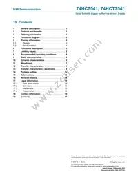 74HCT7541N Datasheet Page 17