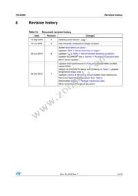 74LCX00YTTR Datasheet Page 15