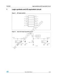 74LCX07MTR Datasheet Page 3