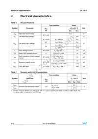 74LCX07MTR Datasheet Page 6