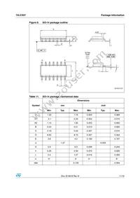 74LCX07MTR Datasheet Page 11