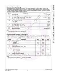 74LCX11SJX Datasheet Page 4