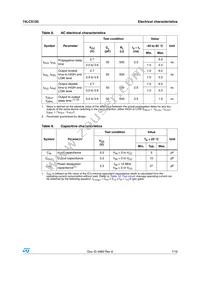 74LCX125TTR Datasheet Page 7