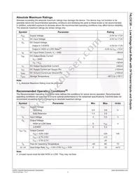 74LCX126M Datasheet Page 4