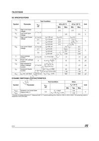 74LCX16244TTR Datasheet Page 4