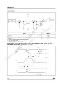 74LCX16373TTR Datasheet Page 6