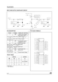 74LCX16374TTR Datasheet Page 2
