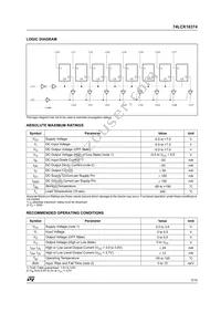 74LCX16374TTR Datasheet Page 3