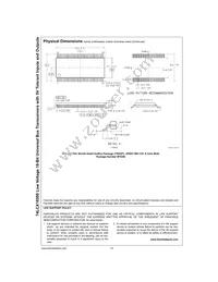 74LCX16500GX Datasheet Page 11