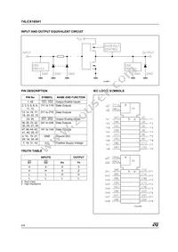 74LCX16541TTR Datasheet Page 2