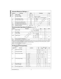 74LCX32500GX Datasheet Page 4